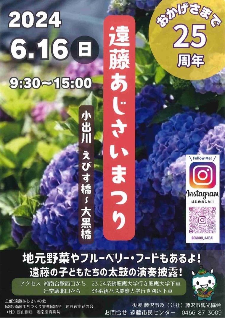 遠藤あじさい祭り(その1)