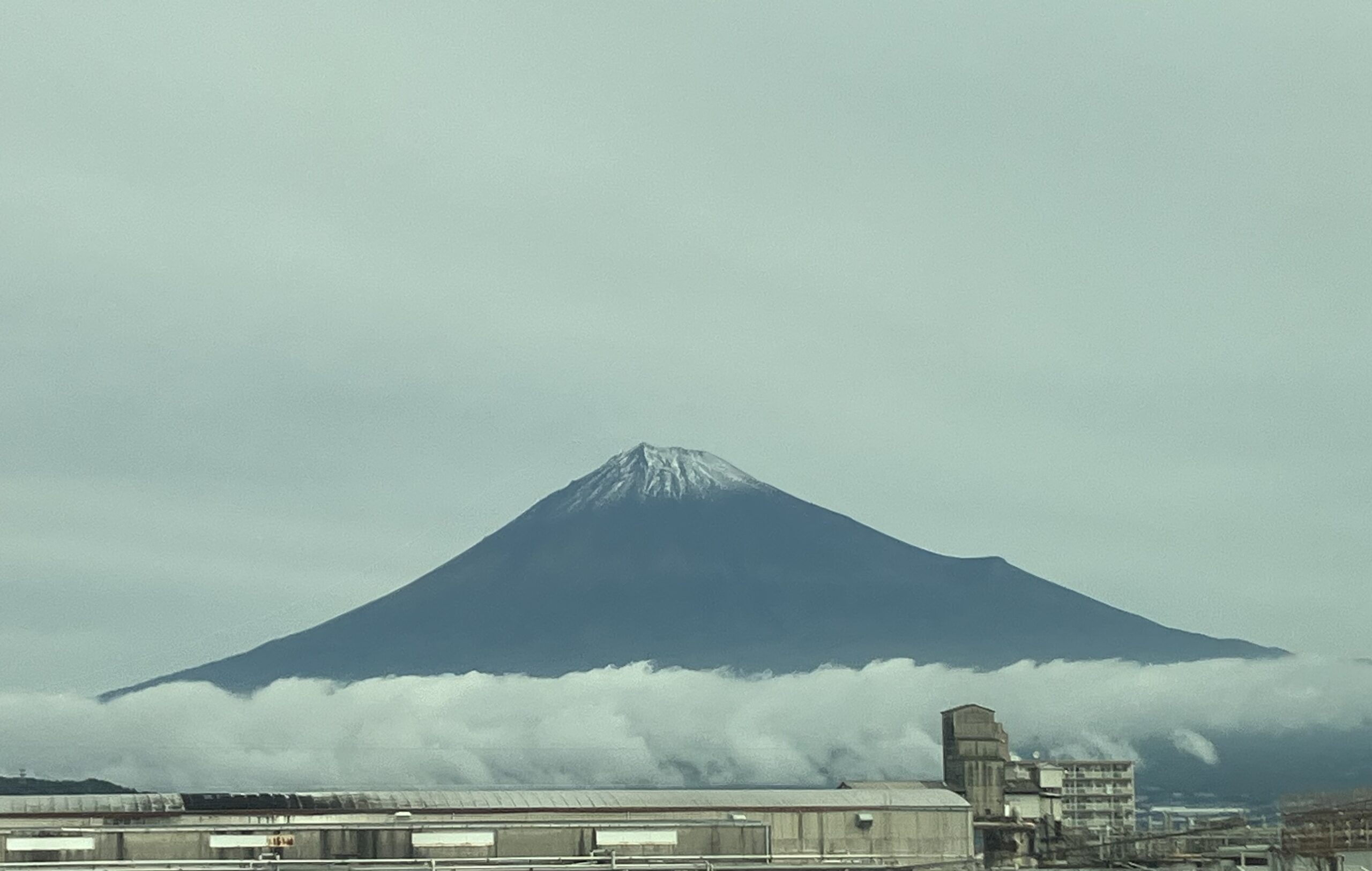 雲の富士山